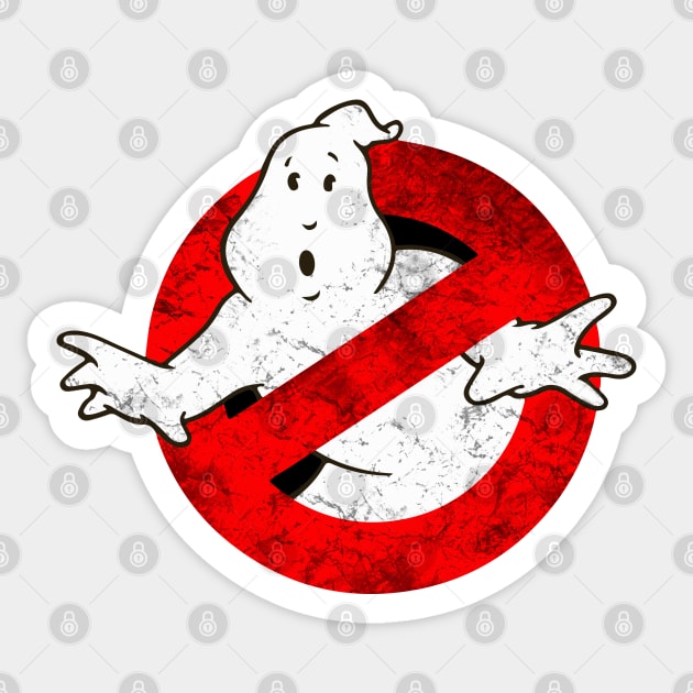 Retro Ghostbusters Sticker by Scar